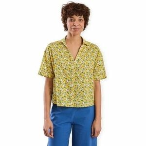 Blúzok Brava Fabrics x PEANUTS Donuts Aloha Shirt W - Yellow kép