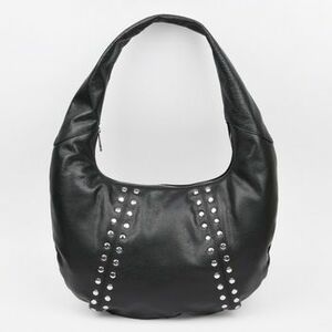 Válltáskák Nunoo Small Gabi Rivet Mountai Black kép