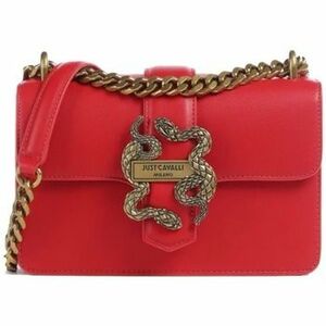 Válltáskák Roberto Cavalli Jc Iconic 8 Dr Red kép