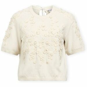 Pulóverek Object Niko Knit - Birch kép