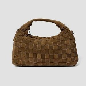 Válltáskák Nunoo Bolsos Mujer Modèle Mini Dandy Braided Suede kép
