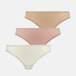 Bugyik Tommy Hilfiger Ropa Interior Mujer Modèle 3 Pack Lace Thong kép