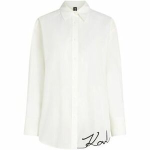 Ingek / Blúzok Karl Lagerfeld OVERSIZED BEACHSHIRT B2W46034 kép
