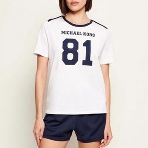 Rövid ujjú pólók MICHAEL Michael Kors Camisetas Mujer Modèle Mr651wt97j kép