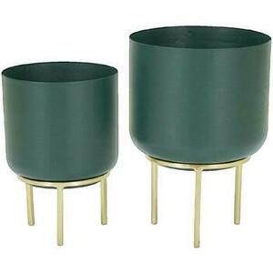 Vázák, beltéri kaspók ferretti Cache-pots Collection modernes vert tilleul kép