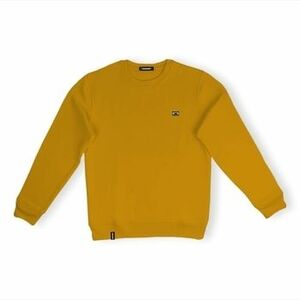 Pulóverek Organic Monkey Sweatshirt Retro Sound - Mustard kép