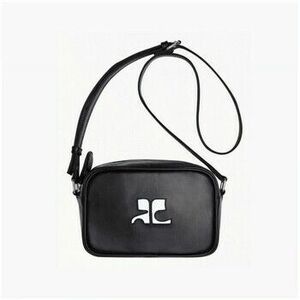 Válltáskák Courreges COURREGES SAC CAMERA RÉÉDITION EN CUIR LISSE kép