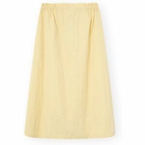 Középhosszú ruhák Compania Fantastica COMPAÑIA FANTÁSTICA Skirt 11056 - Light Yellow kép