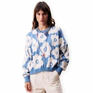 Pulóverek Frnch Pull Dulse Knit - Blue Jeans kép