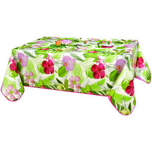 Asztalterítő Habitable TROPIC - VERT - 140X200 CM kép