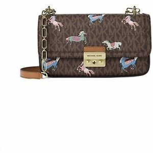 Válltáskák MICHAEL Michael Kors Tribeca Sm Conv Chain Sh kép