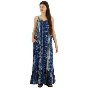 Hosszú ruhák Superdry Robe longue sans manches multicolore kép