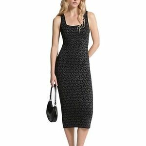Hosszú ruhák MICHAEL Michael Kors Metallic Mk Sq Nk Drs kép