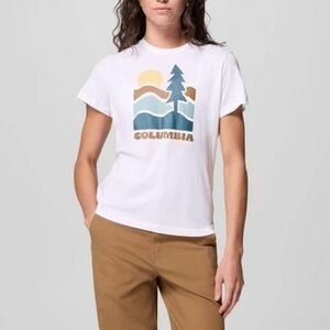 Rövid ujjú pólók Columbia Ruby Springs Graphic Fit kép