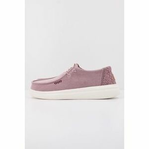 Vitorlás cipők HEYDUDE Wendy Rise Chambray Grid kép