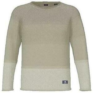 Pulóverek Jack & Jones Pull Jack Jones Hill Knit beige kép