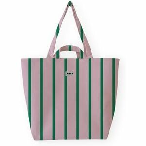 Bevásárló szatyrok / Bevásárló táskák Lori Barcelona Fine Stripe - Green/Pink kép