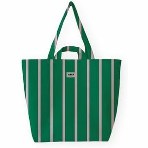 Bevásárló szatyrok / Bevásárló táskák Lori Barcelona Fine Stripe - Pink/Green kép