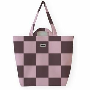 Bevásárló szatyrok / Bevásárló táskák Lori Barcelona Cuadros Bag - Brown kép