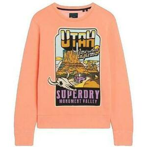 Pulóverek Superdry Sweatshirt orange ample unisexe kép
