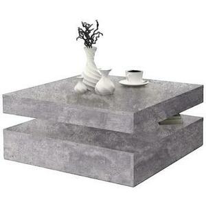 Dohányzó asztalok Coffee Table Basse Pivotante Béton Gris Clair kép