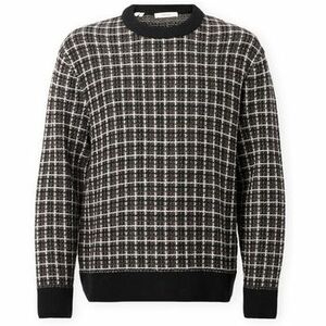 Pulóverek Selected Mikolas Knit - Black/Demitasse kép