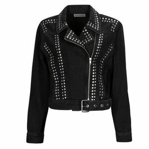 Bőrkabátok Only ONLGILLA LS STUD DNM BIKER JACKET CRO kép