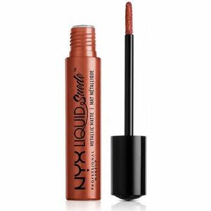 Rúzs Nyx Professional Make Up Liquid Suede Metallic Matte Lipstick - 29 Mauve Mist kép