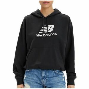 Pulóverek New Balance Sweat à capuche wt41504-bk oversized kép