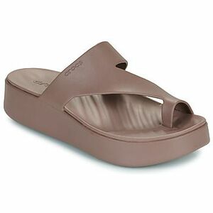 Lábujjközös papucsok Crocs GETAWAY PLATFORM TOE LOOP kép