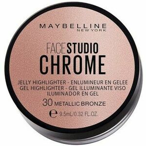 Highlighters Maybelline New York Face Studio Chrome Illuminating Gel - 30 Metallic Bronz kép