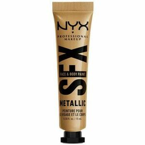 Alapozók Nyx Professional Make Up SFX Metallic Face and Body Paint - Gold Dusk kép