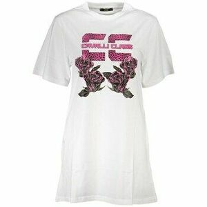 Középhosszú ruhák Roberto Cavalli qxt10cjd060b63f80dbianco0005xl kép