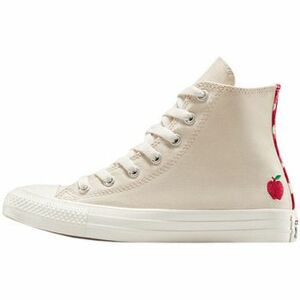 Divat edzőcipők Converse Baskets Chuck Taylor All Star à carreaux rose kép