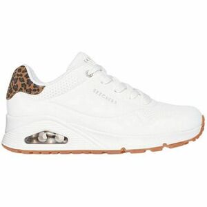 Divat edzőcipők Skechers Baskets Uno Jungle Nite couleur blanche kép