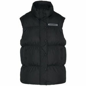 Kabátok Converse Doudoune Super Puffer noir taille M kép