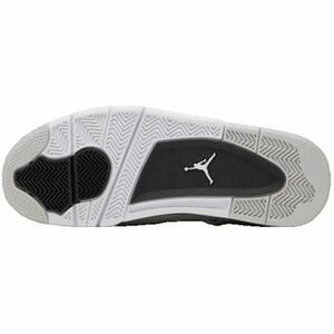 Kosárlabda Nike Baskets Air Jordan 4 Military Black cuir kép