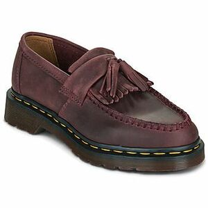 Mokkaszínek Dr. Martens ADRIAN CHERRY RED CRAZY HORSE kép