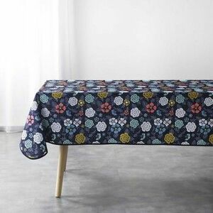 Asztalterítő Douceur d intérieur NAPPE RECTANGLE 150 x 240 CM POLYESTER IMPRIME LILY BLEU kép