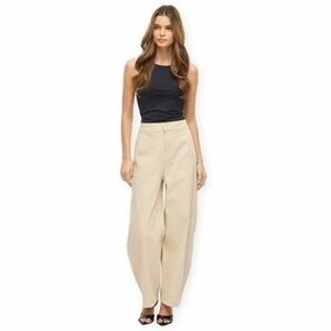 Nadrágok Vila Chia Barreal Trousers - Birch kép