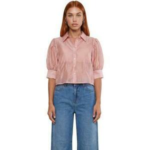 Rövid ujjú ingek I Am Camicia Cotone Maniche Balloon 25621 kép