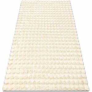 Szőnyegek Rugsx Szőnyeg BUBBLE elefántcsont 12 NYÚL SZŐRME UTà160x220 cm kép