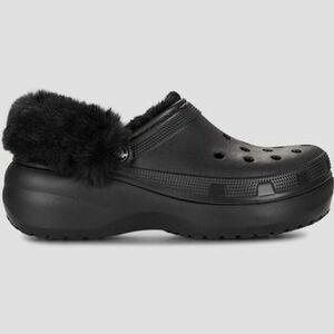 Klumpák Crocs CLASSIC PLATFORM FUZZ LINED CG kép