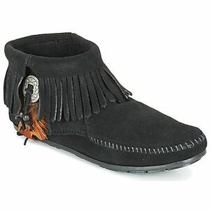 Csizmák Minnetonka CONCHO FEATHER SIDE ZIP BOOT kép