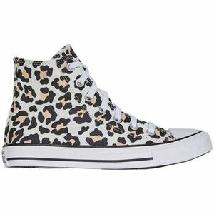 Divat edzőcipők Converse Baskets Chuck Taylor All Star Hi imprimé léopard kép