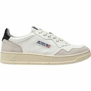Divat edzőcipők Autry Medalist Leather Low White Black Beige (Women's) kép