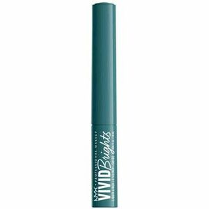 Szemhéjtus Nyx Professional Make Up Matte Liquid Eyeliner Vivid Brights - 01 Cyan Simp kép