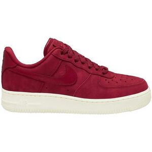 Divat edzőcipők Nike Baskets Air Force 1 Premium nubuck rouge kép