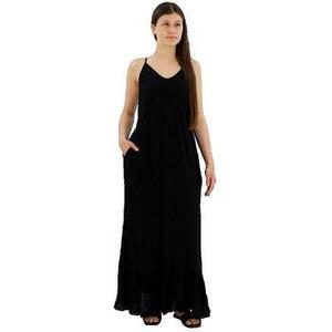 Hosszú ruhák Superdry Robe longue sans manches kép