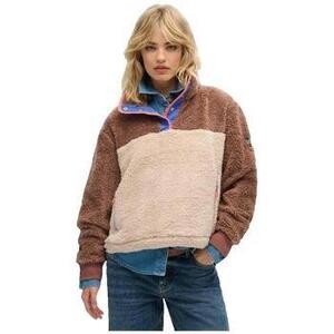 Pulóverek Superdry Super Soft Mash Up Henley kép